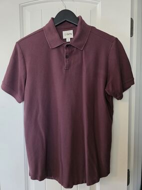 Cuts Clothing Men's Prestige Polo Curve Hem 100% Pima Cotton Shirt